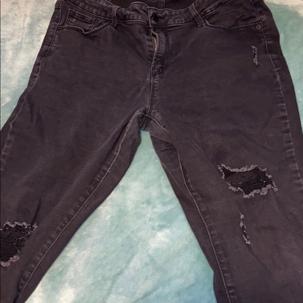 Super skinny ankle jeans